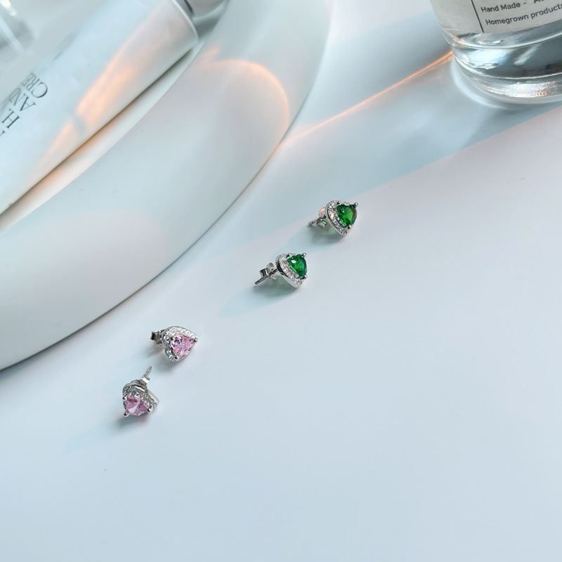 Heart Stud Earrings