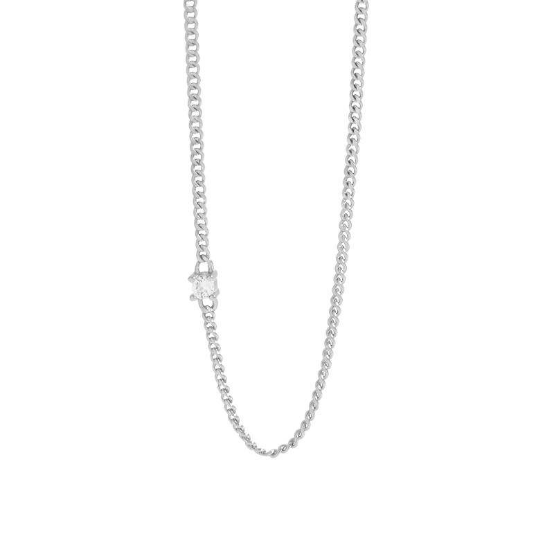 Simple Curb Chain Necklace
