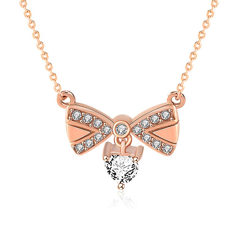 Sweet Bowknot Necklace