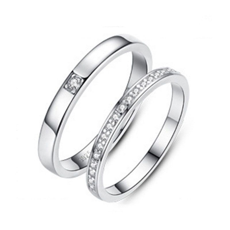 Minimalist Lines Promise Ring