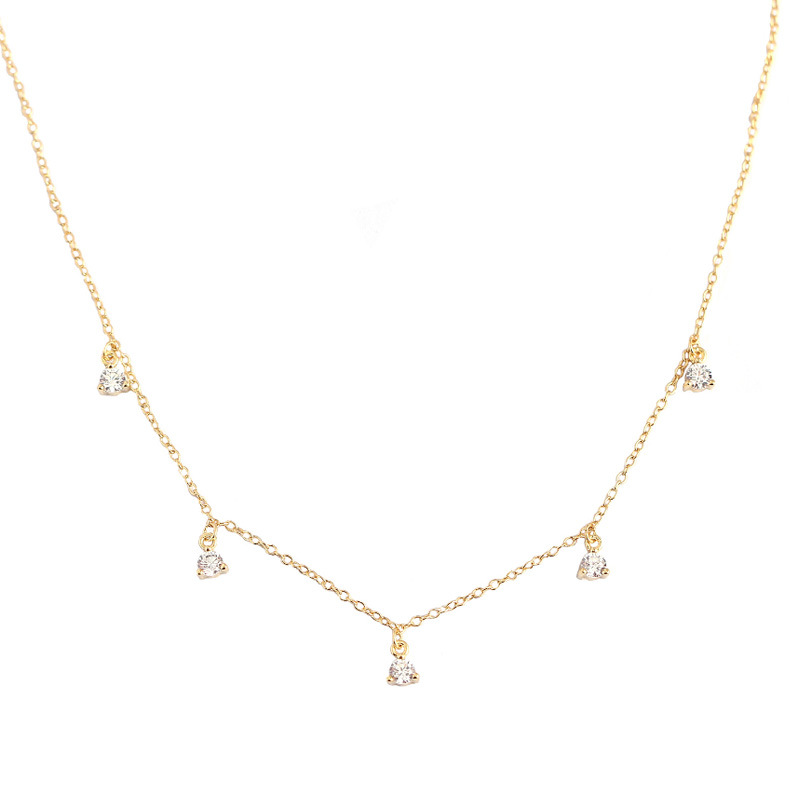 Elegant Geometry Round Necklace