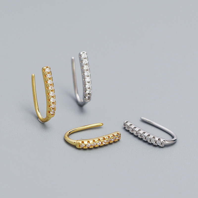 Classic Letter Shape Earrings