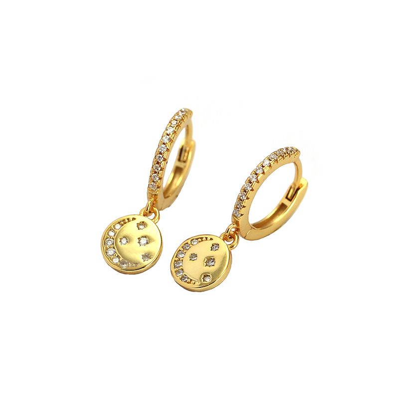 Moon Drop Earrings