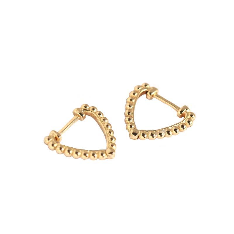 Heart Hoop Earrings