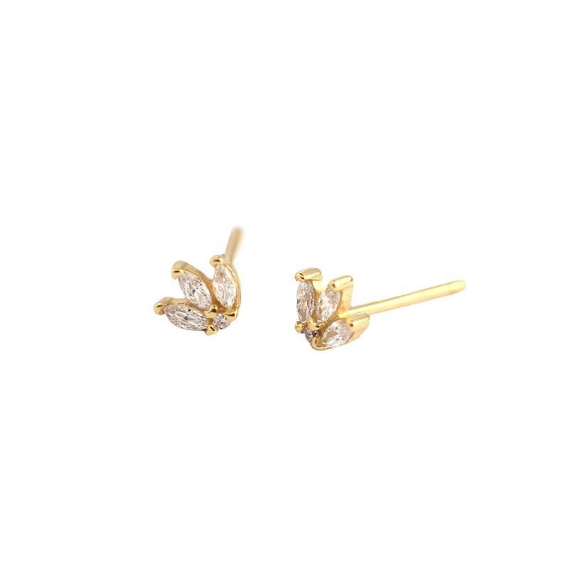 Crown Stud Earrings