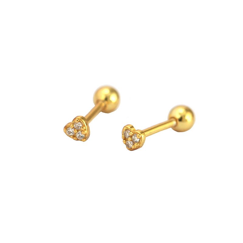 Heart Stud Earrings