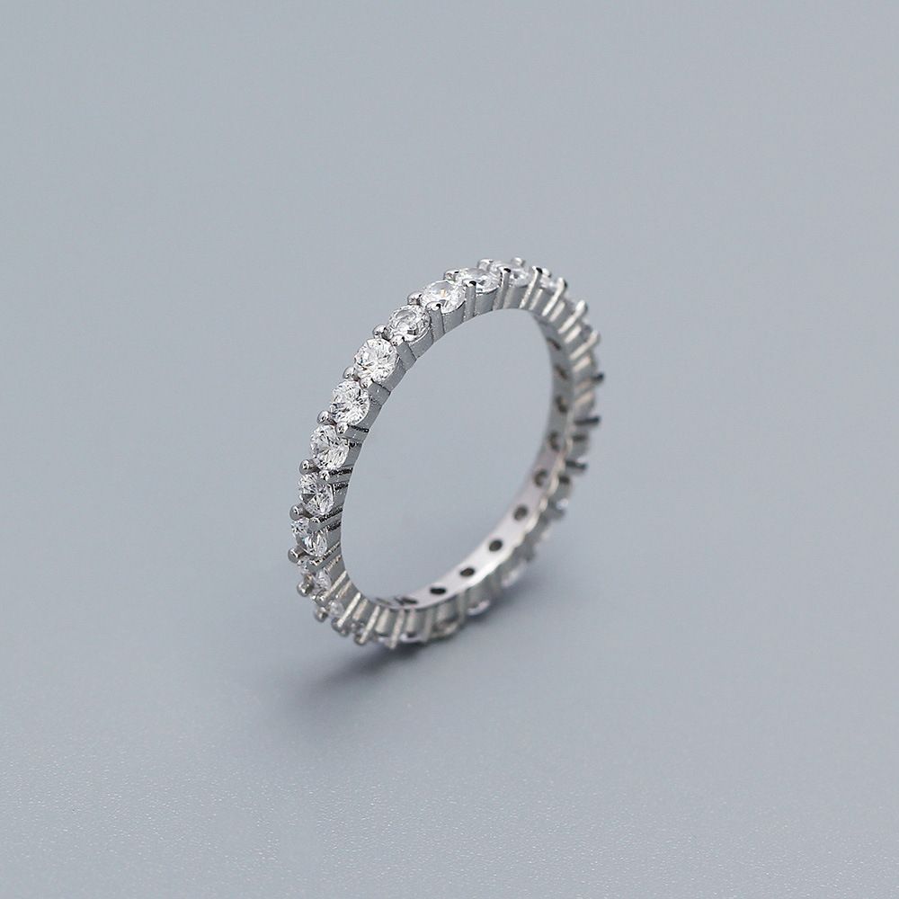 Casual Round Lines Ring