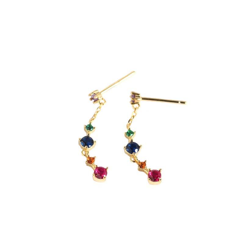 Colorful Geometry Beautiful Earrings