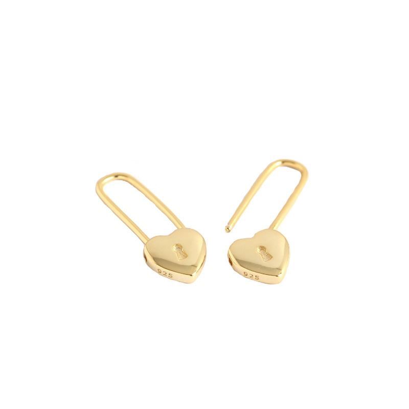 Heart Hoop Earrings