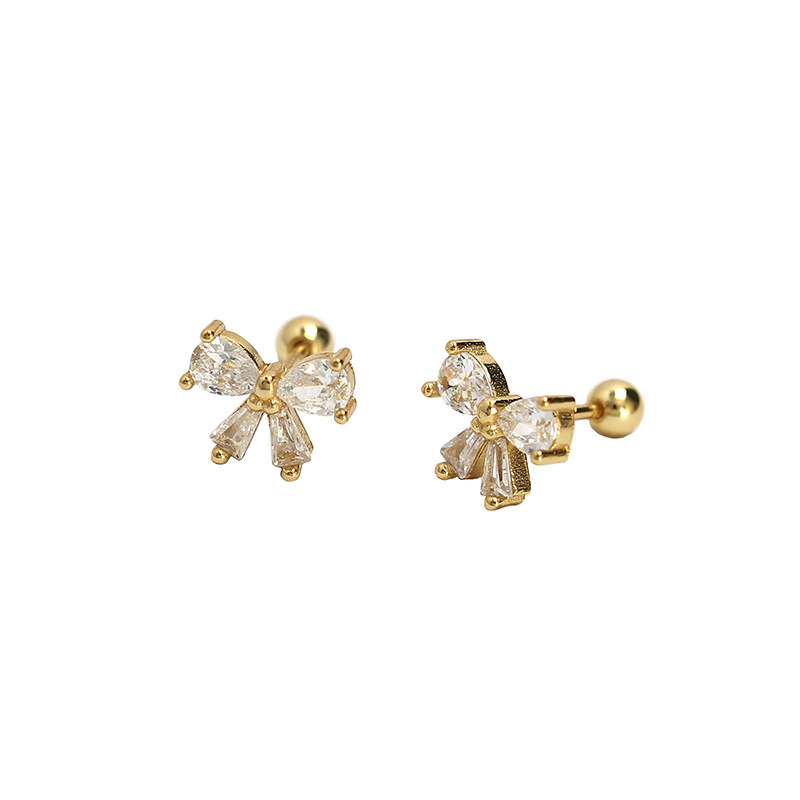 Bow Stud Earrings
