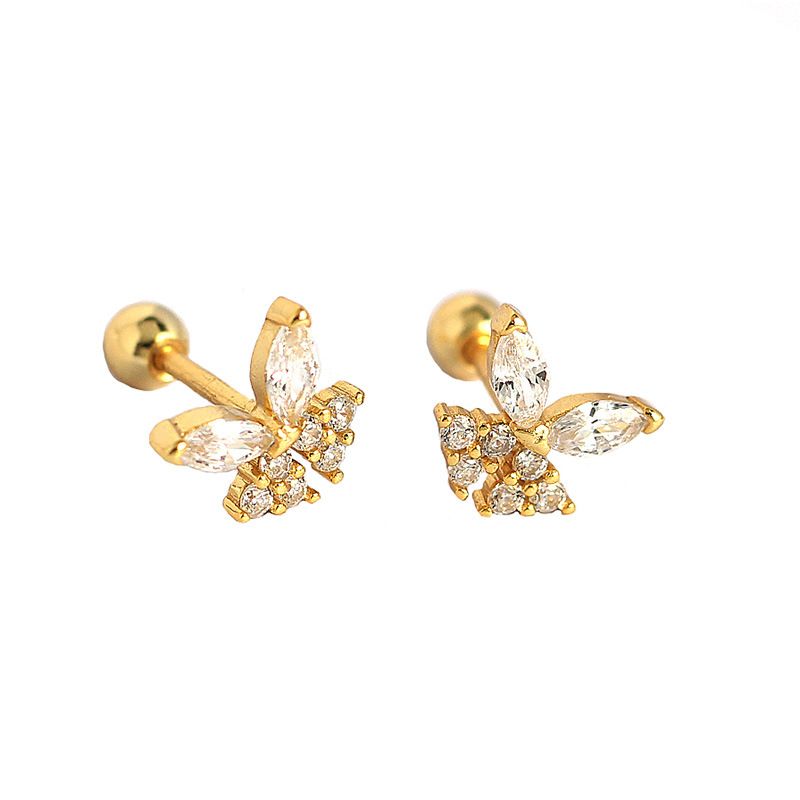 Butterfly Stud Earrings