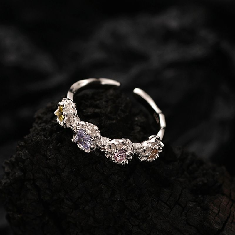 Colorful Flower Ring