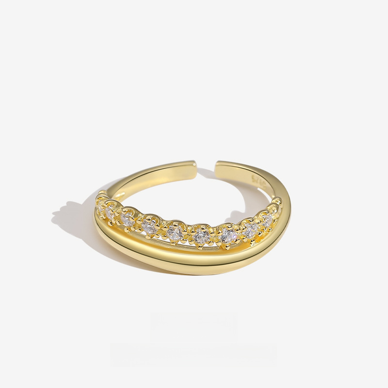 Geometric Design Elegant Ring