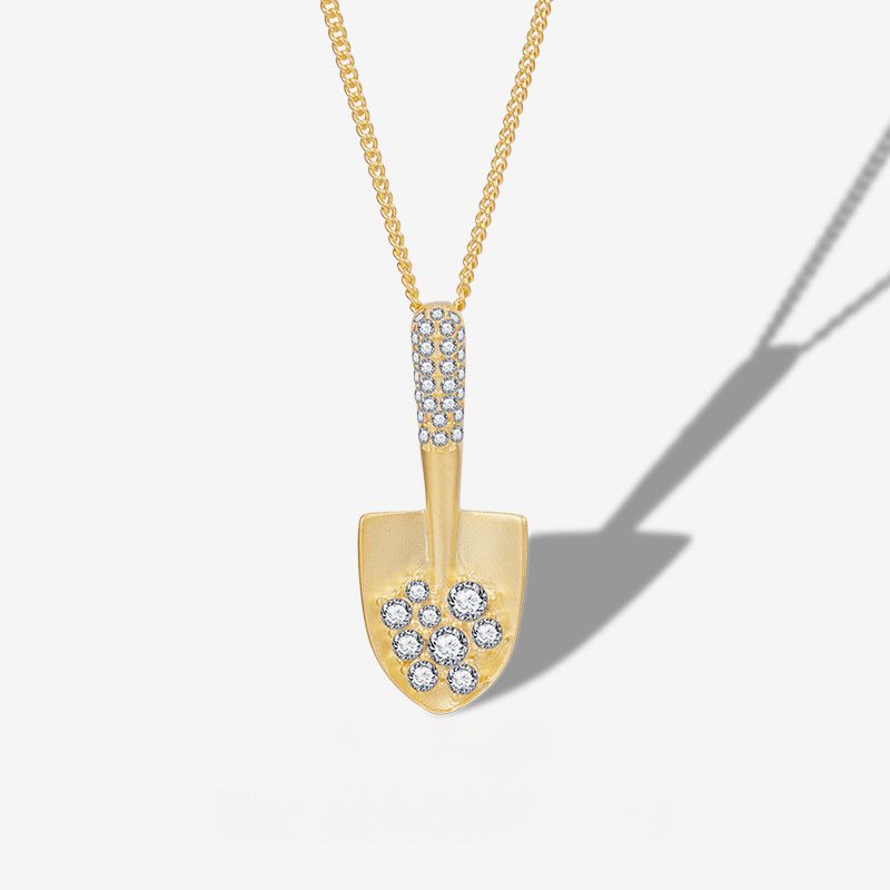 Shovel Pendant Geometric