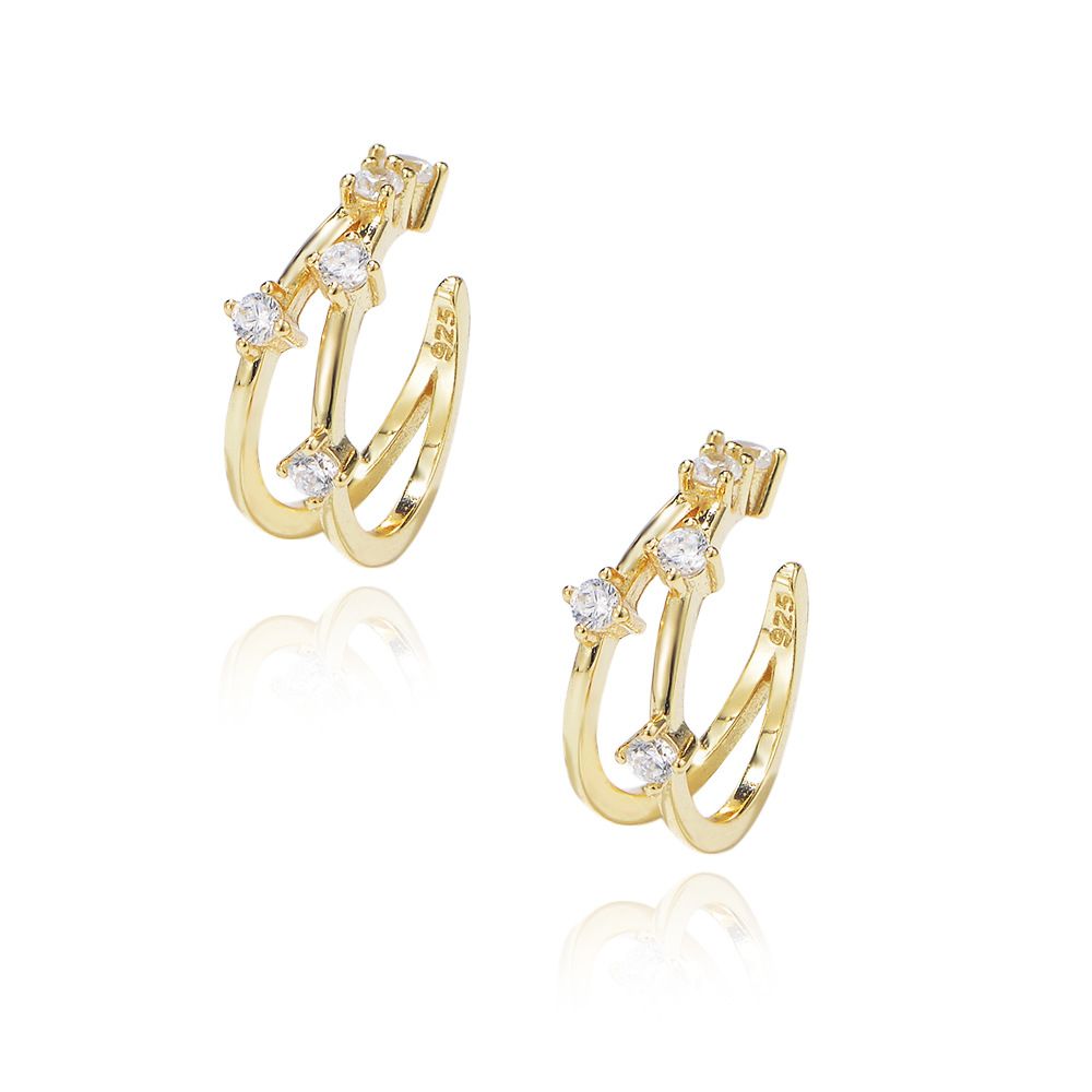 Double Layers Non Earrings