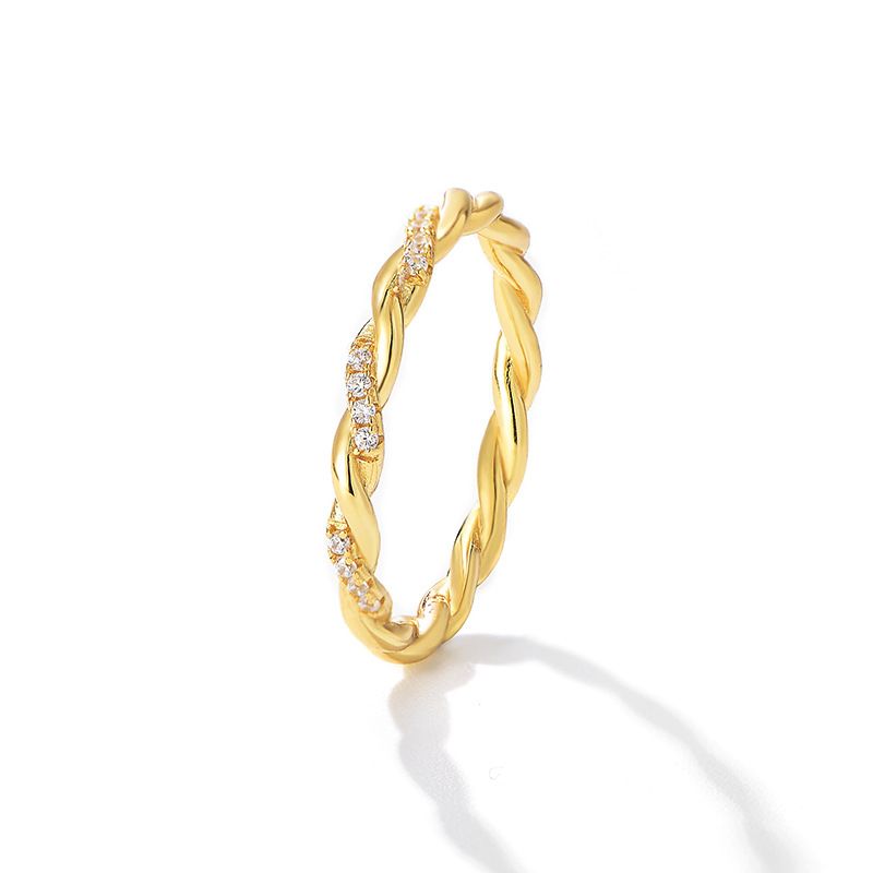 Office Twisted Simple Ring