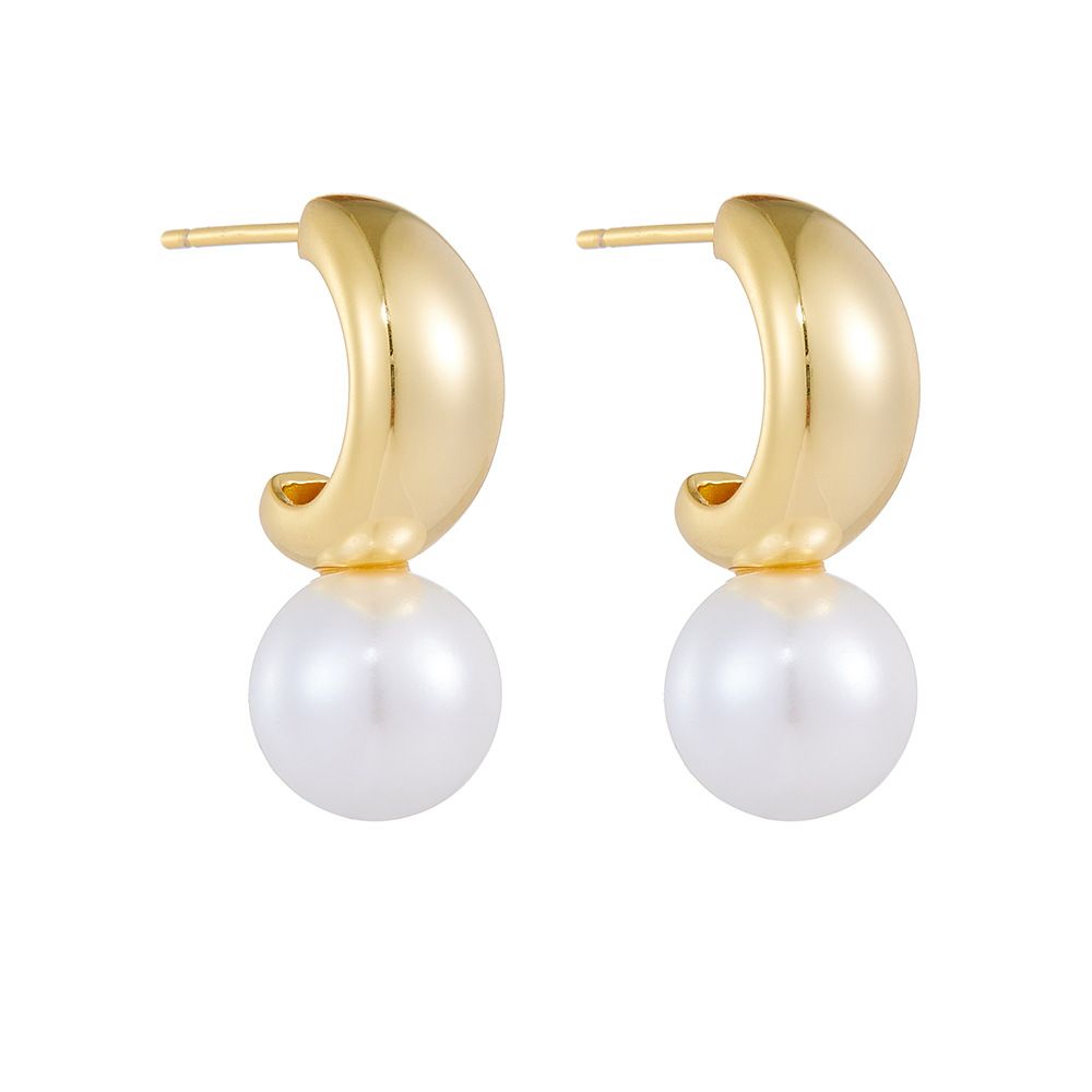 Casual Round Created Earrings