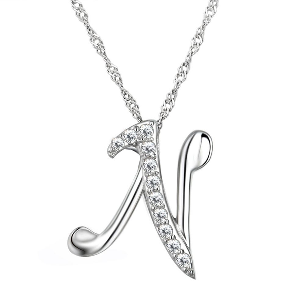 Letter Personalized Pendant