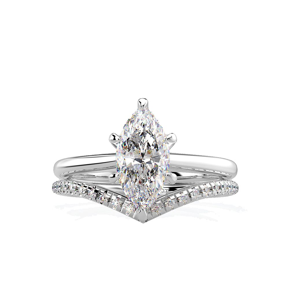 Masculine Double Oval Ring