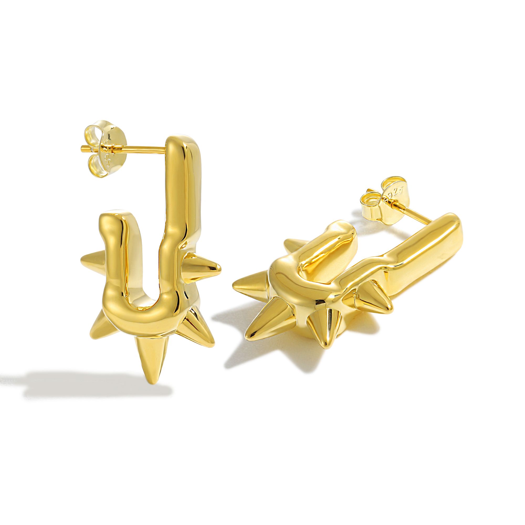 Bold Pure Electroforming Earrings