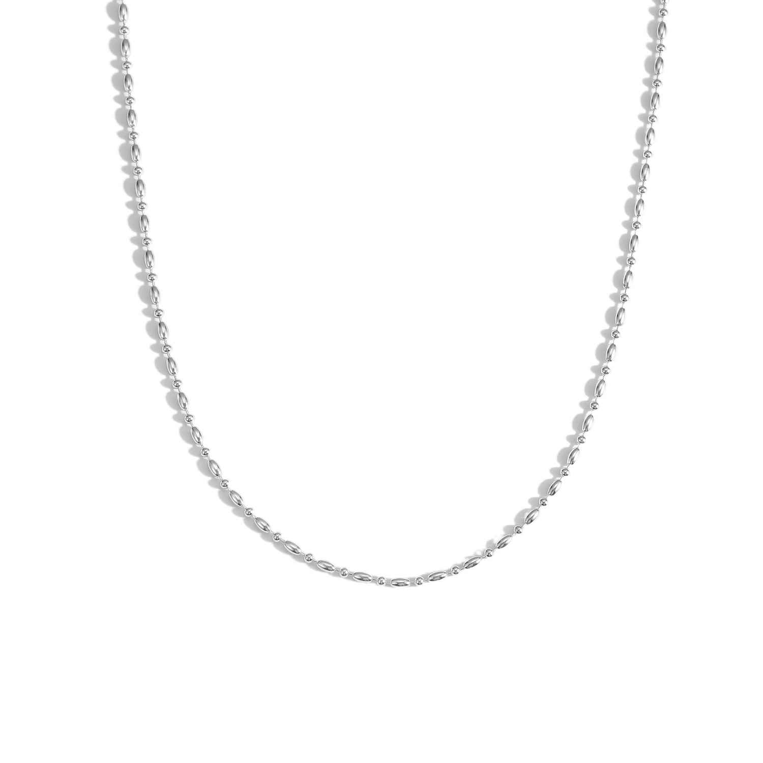 Holiday Oval Beads Necklace
