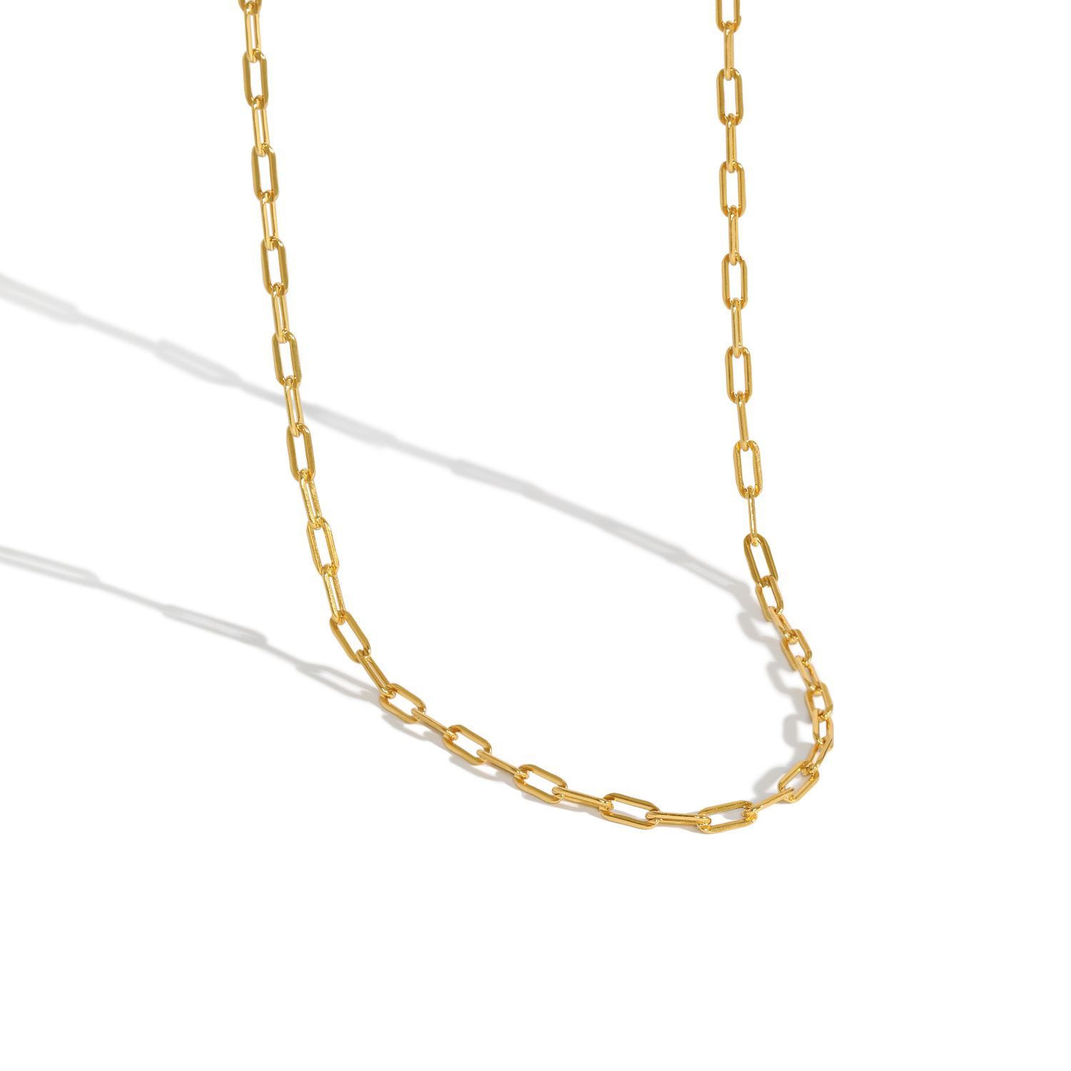 Simple Geometry Hollow Necklace