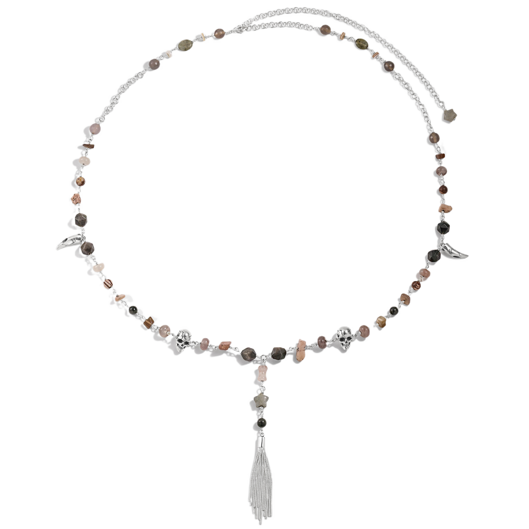 Statement Metal Jewelry Necklace