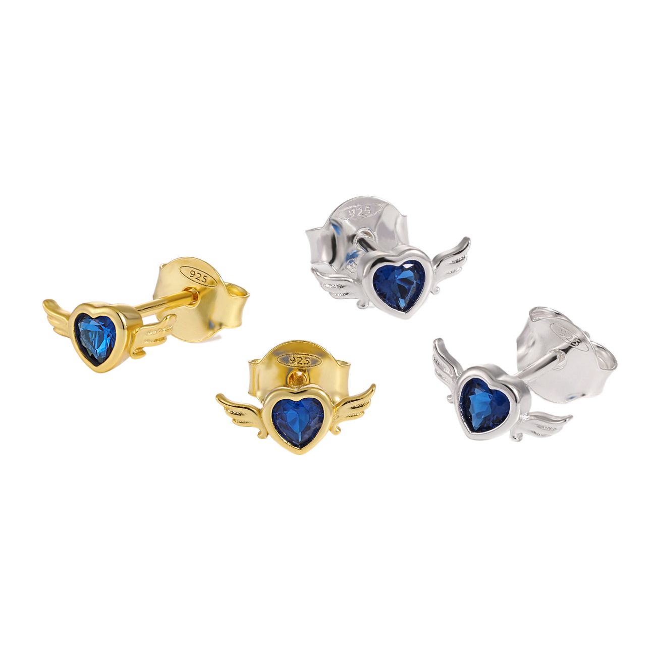 Heart Stud Earrings