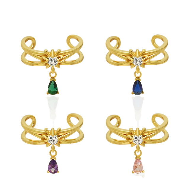 Elegant Double Layers Ring