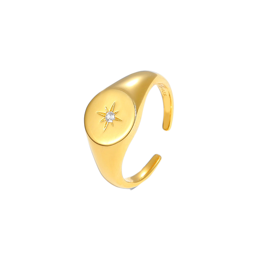 Casual Sun Stars Ring