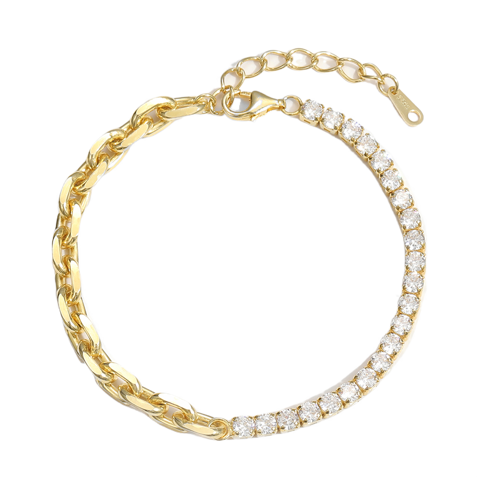 Simple Hollow Chain Bracelet
