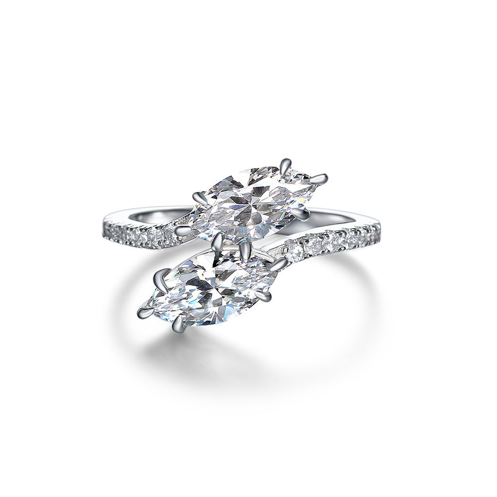 Double Marquise Cut Ring