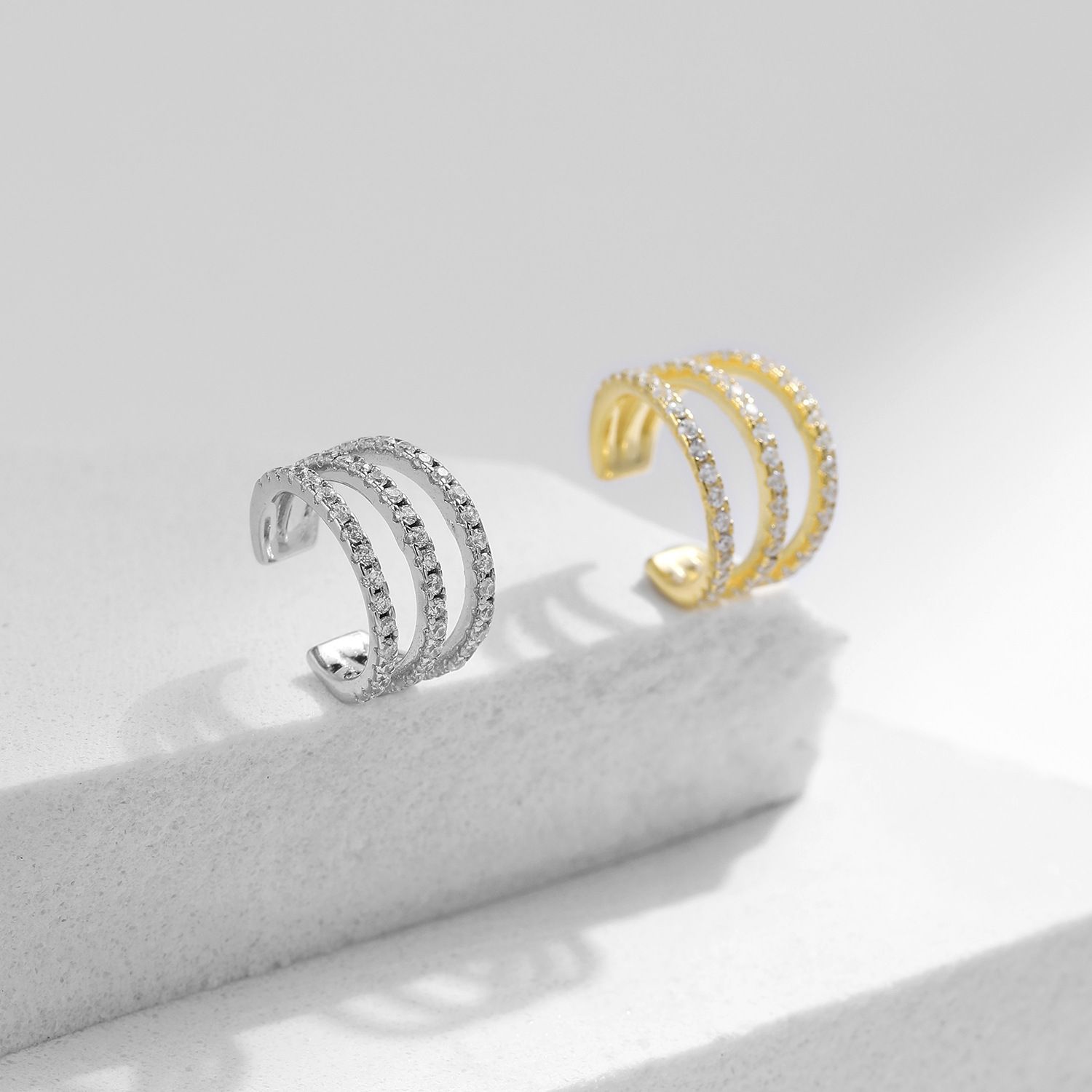 Geometric Design Shaped Earrings