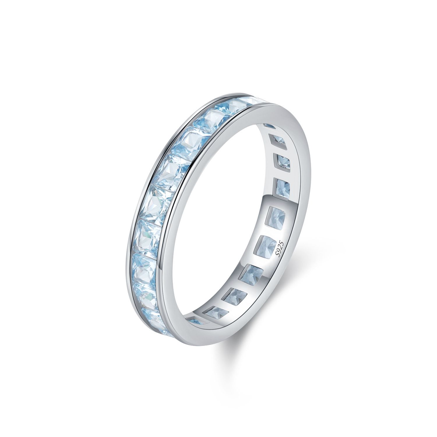 Elegant Square Geometric Ring