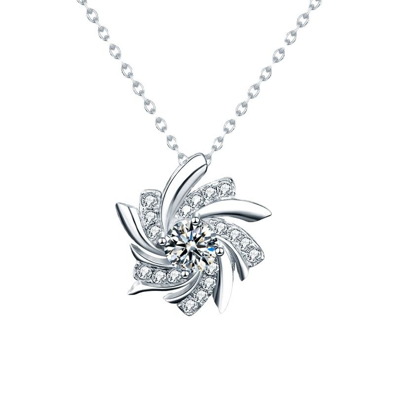 Modern Windmill Necklace