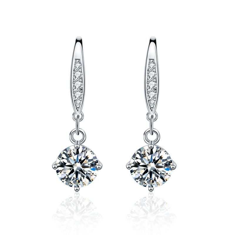 Elegant Round Dangling Earrings