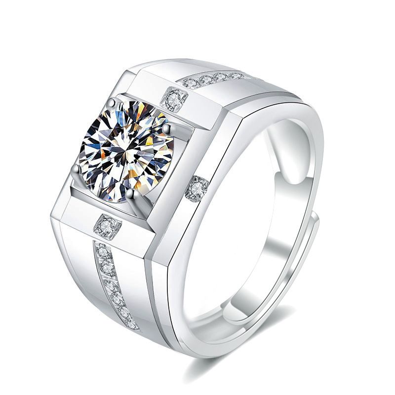 Geometry Square Wide Ring