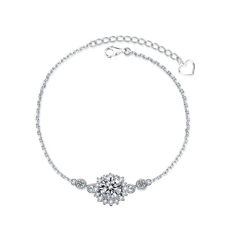 Beautiful Green Sunflower Bracelet
