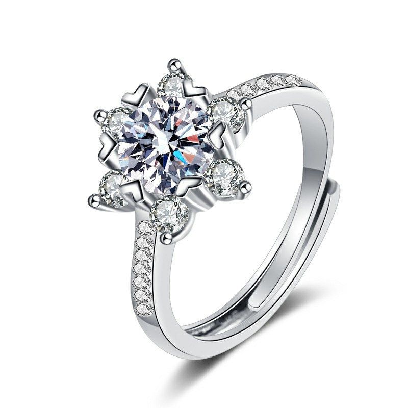 Holiday Snowflake Ring