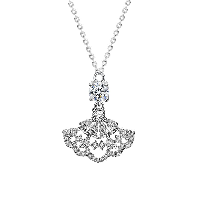 Girl Hollow Skirt Necklace