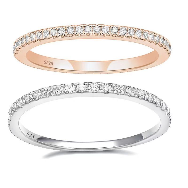 Slim Single Row Ring