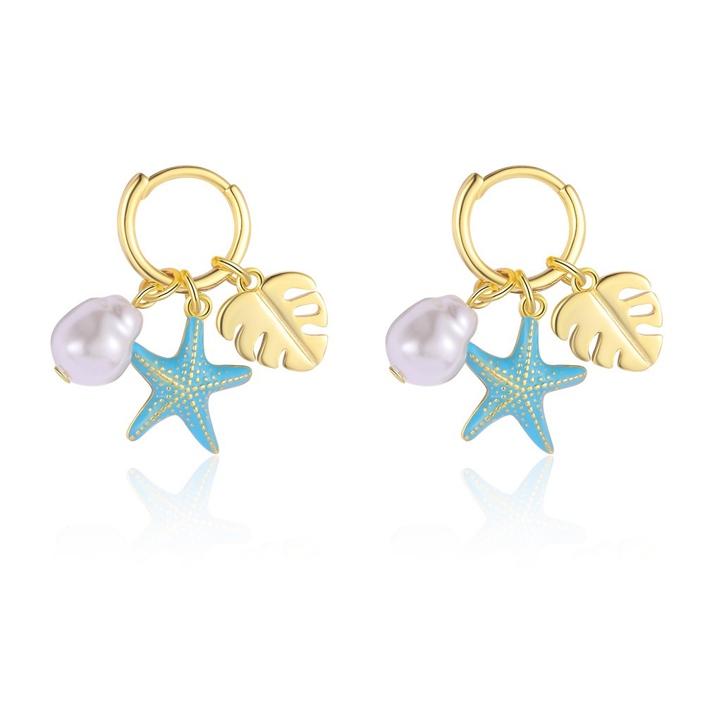 Star Pendant Earrings
