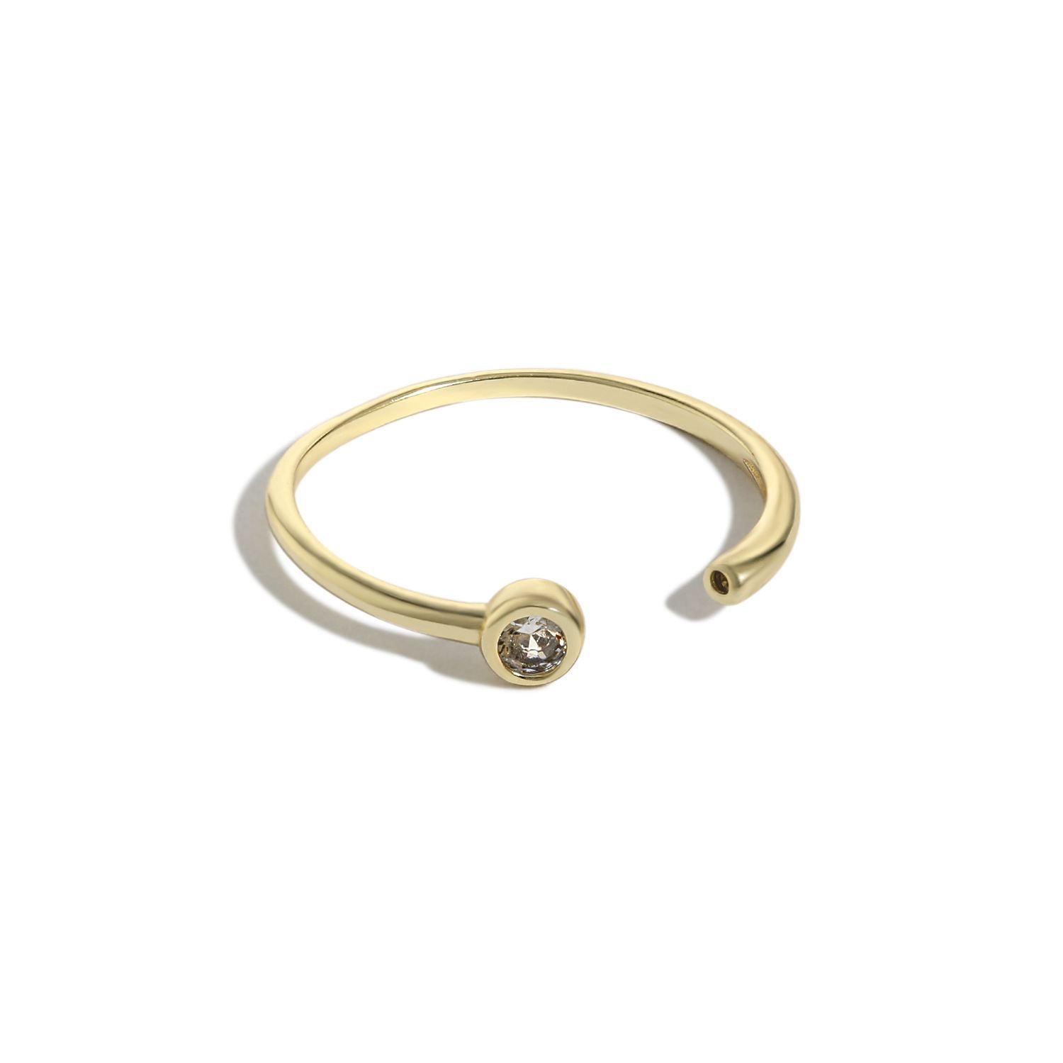 Simple Round Tube Ring