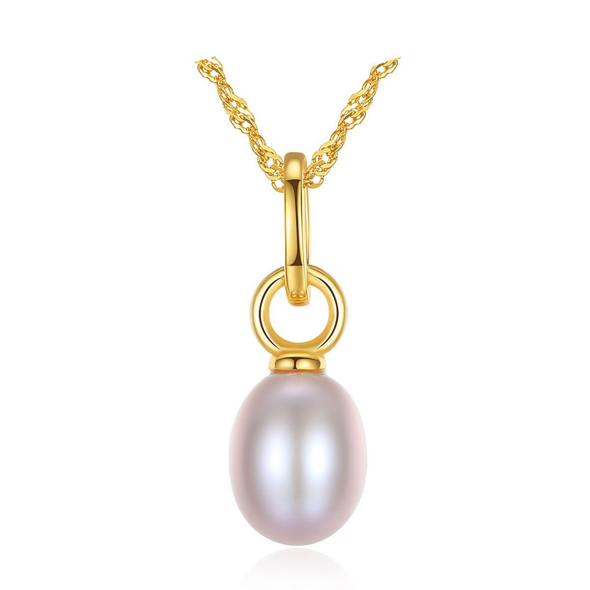 Simple Natural Pearls Necklace