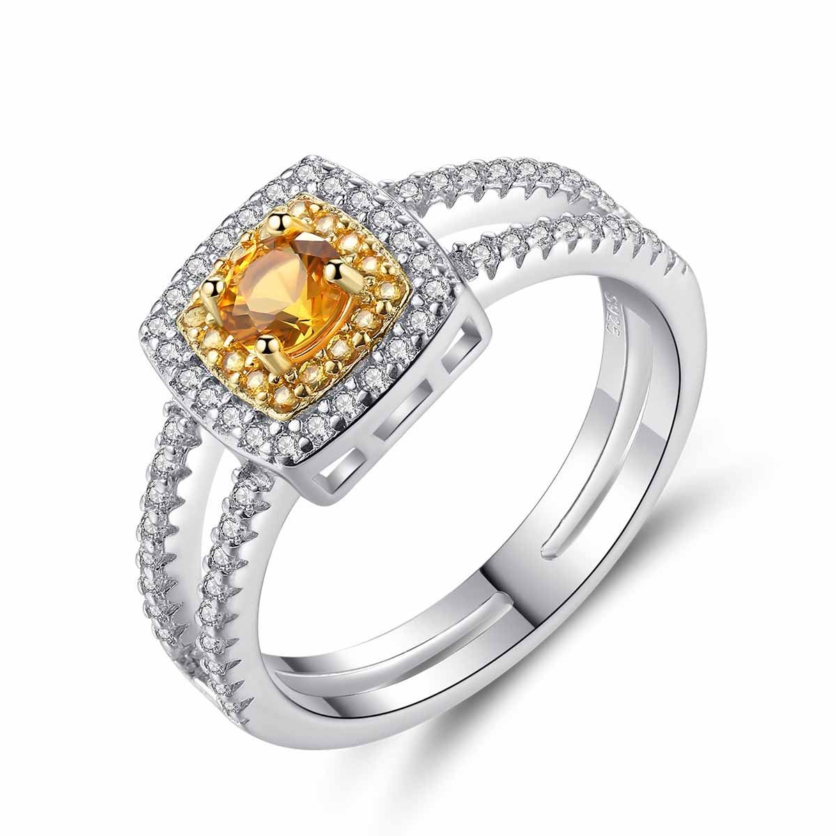 Modern Round Geometry Ring