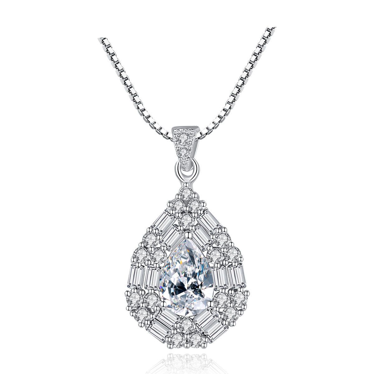 Beautiful Waterdrop Necklace Earrings