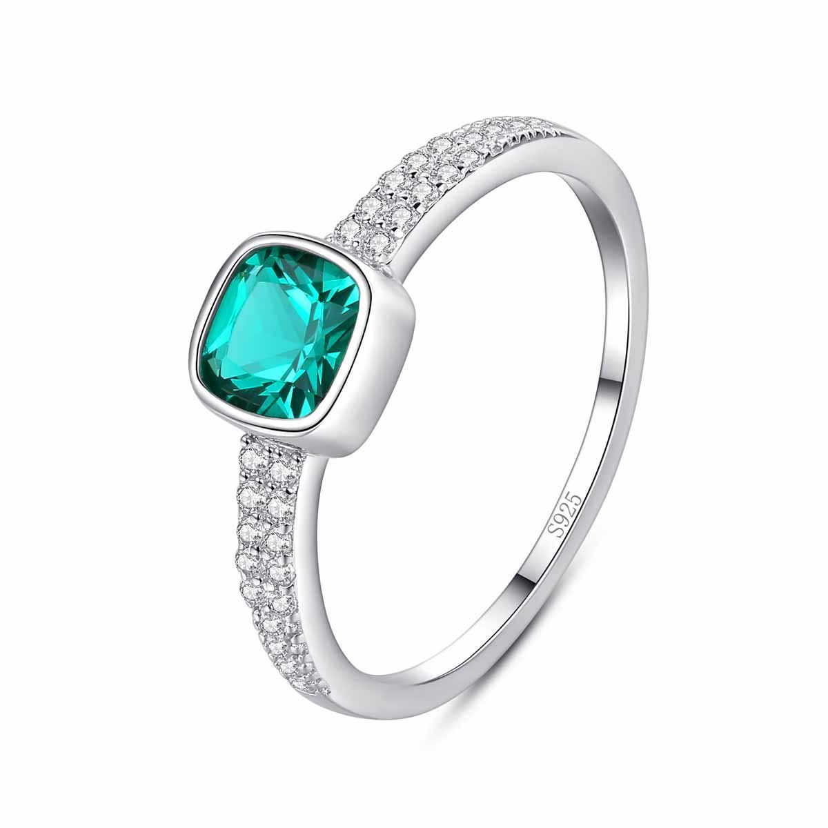 Elegant Square Created Ring