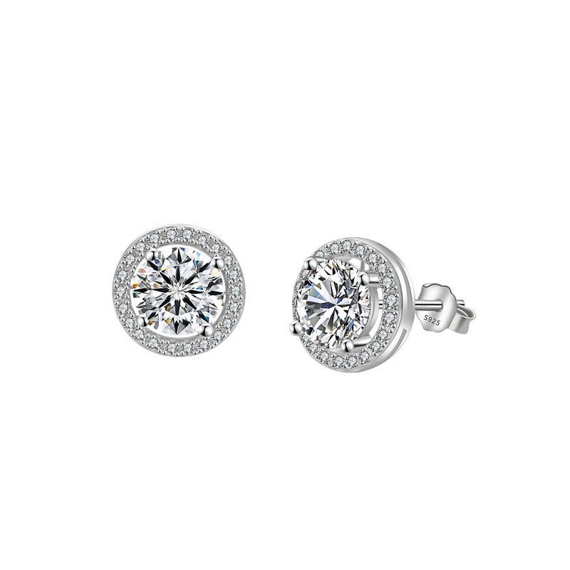 Halo Stud Earrings