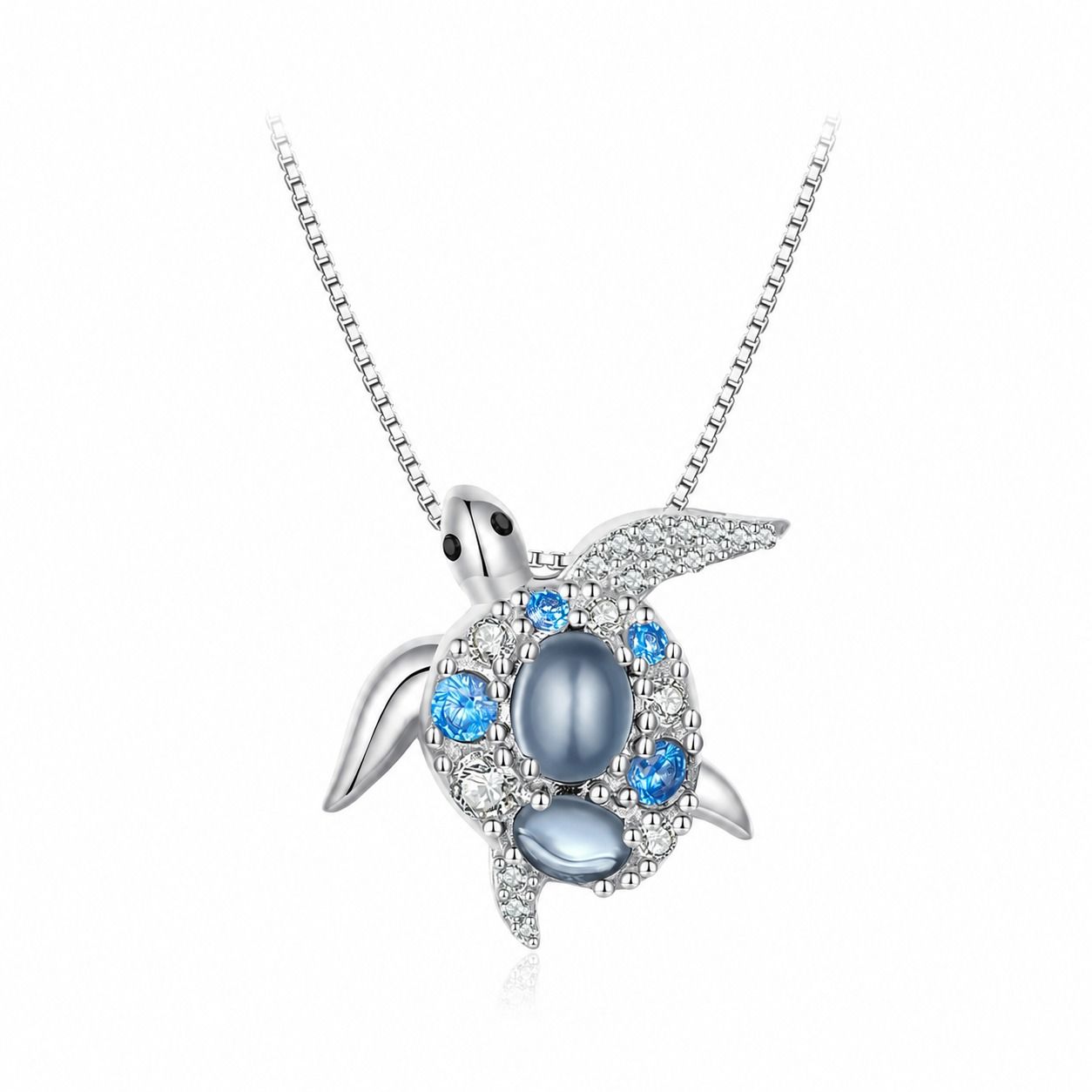 Ocean Themed Blue Necklace