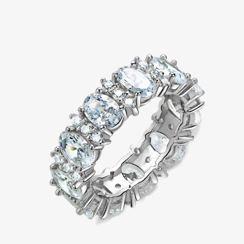 Oval Created Ring